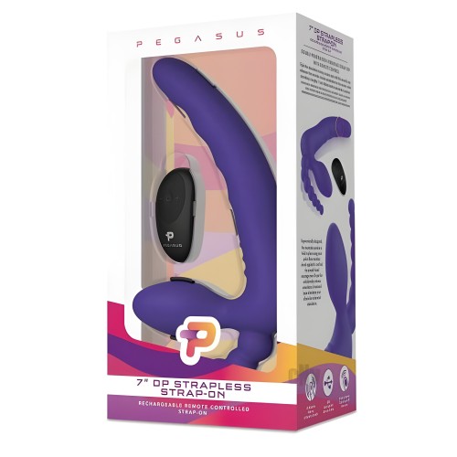 Remote Strapless D.P. Strap On - Dual Stimulation