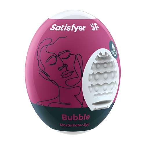 Huevo Masturbador Satisfyer Bubble - Morado