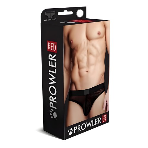 Prowler Red Fishnet Assless Brief - Large