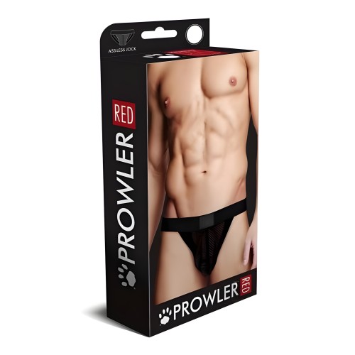 Jock Fishnet Rojo Sin Cola Prowler Negre XL