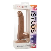 Dildo de Silicona 6 Pulgadas Marrón