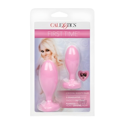 First Time Crystal Booty Duo Pink