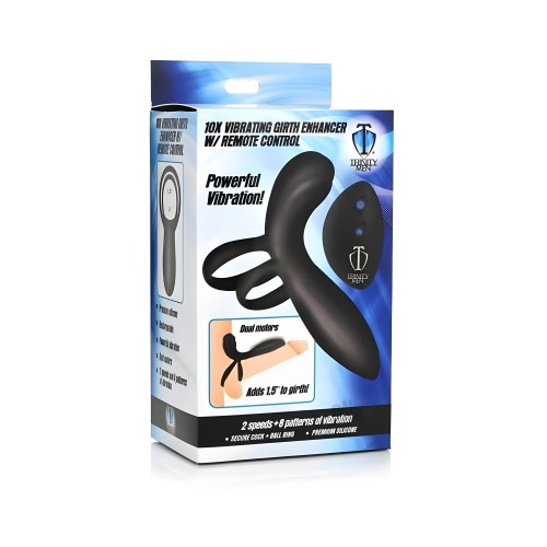 T4m Vibrador de Silicona para Aumento de Grosor con Control Remoto