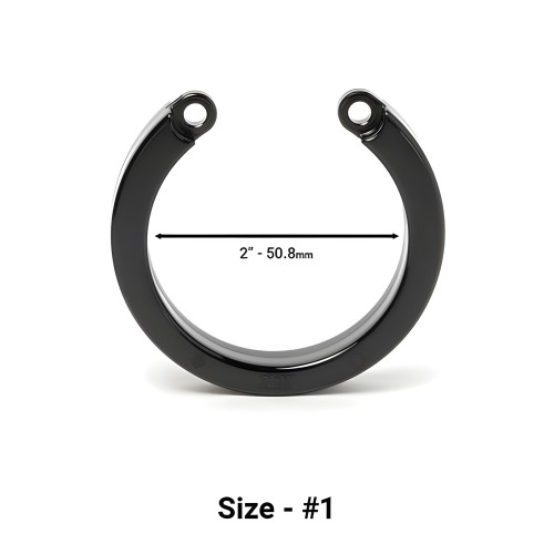 Anillo U de Jaula para Pene #1 - Negro
