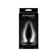 Renegade Spades Butt Plug Medium Black