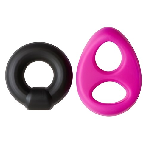 Pack de 2 Anillos de Silicona Tear Drop y Donut Sling
