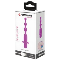 Vibrador Pretty Love Hermosa con Bolas Anales