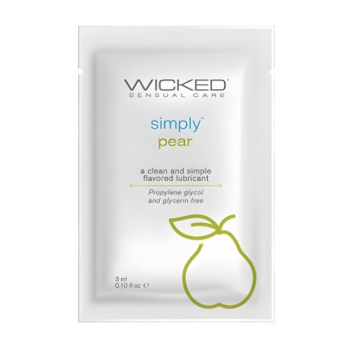 Wicked Water Based Lubricant Pear Flavor