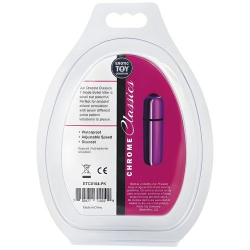 ETC Chrome Classics Bullet Vibrator