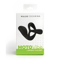 Anillo para Pene Sport Fucker Motovibe Pulse - Negro