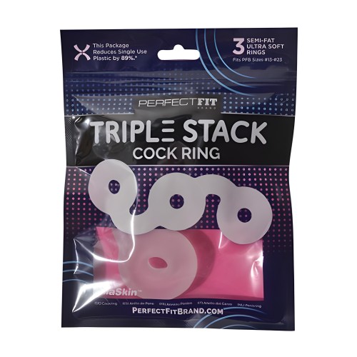 Perfect Fit Triple Donut Ring