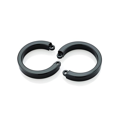 Cock Cage U-ring 2 Pack - Black