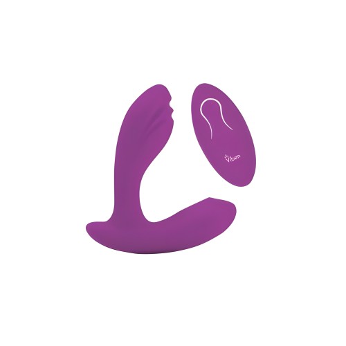 Viben Epiphany Rollerball Clit Massager - Berry