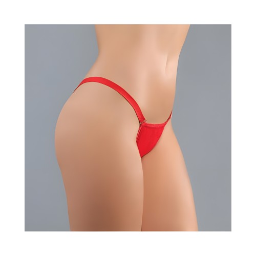 Panty Wetlook Adore Rojo