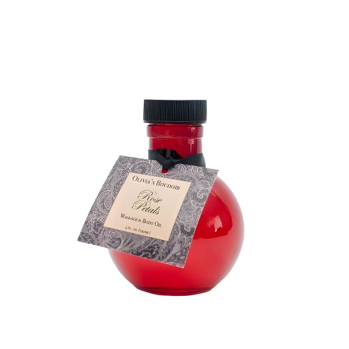 Olivia's Rose Petals Massage Oil 4oz