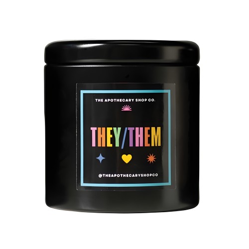 Gender Fluid They/them Candle