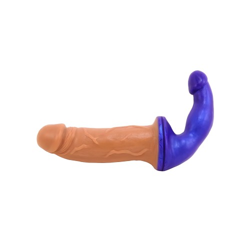 Peacemaker Vixskin Caramelo Doble Dildo - Diseño Versátil