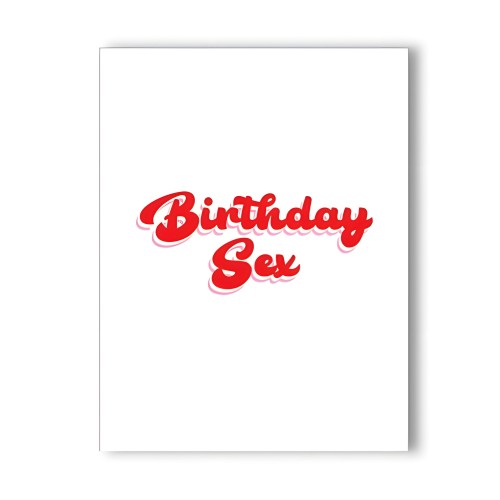 Tarjeta de Saludo Picante de Cumpleaños