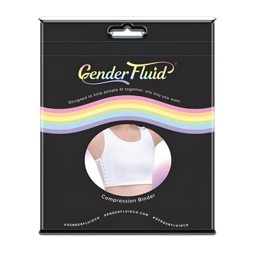 Binder de Compresión para Pecho Gender Fluid - XXXL Blanco
