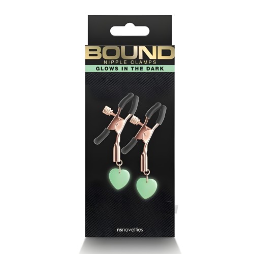 Bound Nipple Clamps G3 Rose Gold
