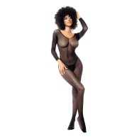 Long Sleeved Fishnet Body Stocking