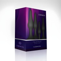 Edonista Alessandra 4pc Anal Plug Set