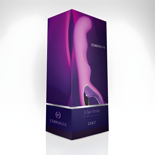 Edonista Colt Vibrador G-spot Púrpura