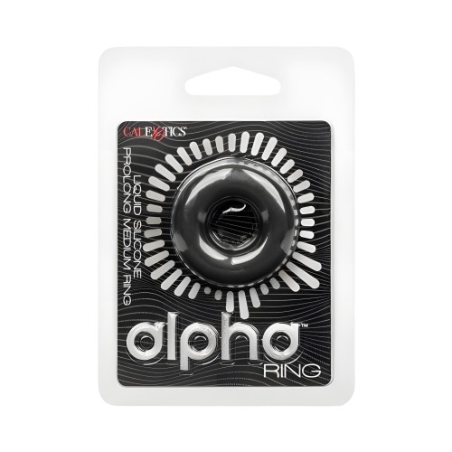 Anillo Prolongador Medium Negro Alpha