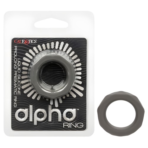 Alpha Prolong Prismatic Ring Gray