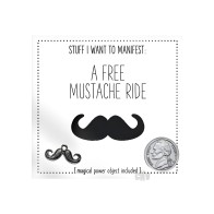Free Mustache Ride Gift Set