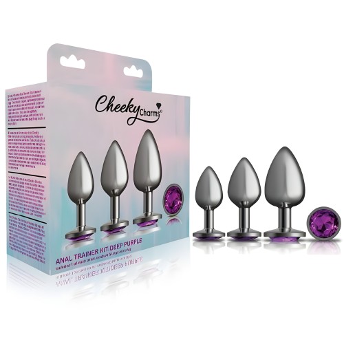Kit de Tapones Metálicos Cheeky Charms - Aventurero y Divertido