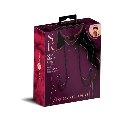 Rosegasm Open Mouth Gag
