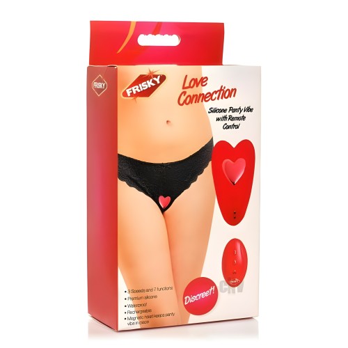 Vibrador de Silicona para Panty Love Connection