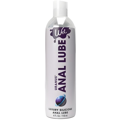 Lubricante Anal de Silicona Wet Uranus 4 Oz