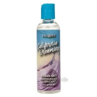 Lubricante a Base de Agua California Dreaming Ocean Mist 4 Oz