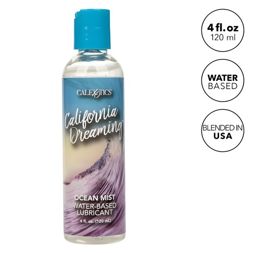 Lubricante a Base de Agua California Dreaming Ocean Mist 4 Oz