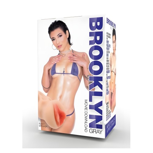 Brooklyn Grey Stroker - Realistic Pleasure