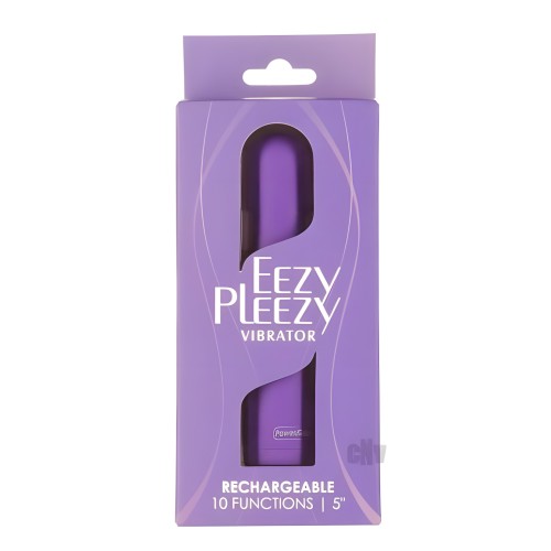 Powerbullet Eezy Pleezy 5 In Vibe Rechargeable Purple
