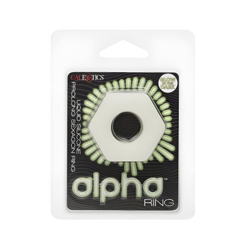 Anillo de Silicona Líquida Brillante en la Oscuridad Alpha