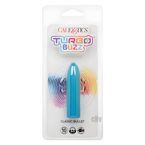 Turbo Buzz Classic Bullet Stimulator - Blue