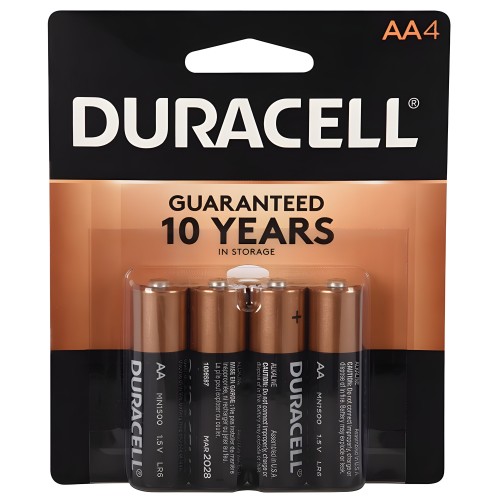 Baterías Duracell AA (4pk)