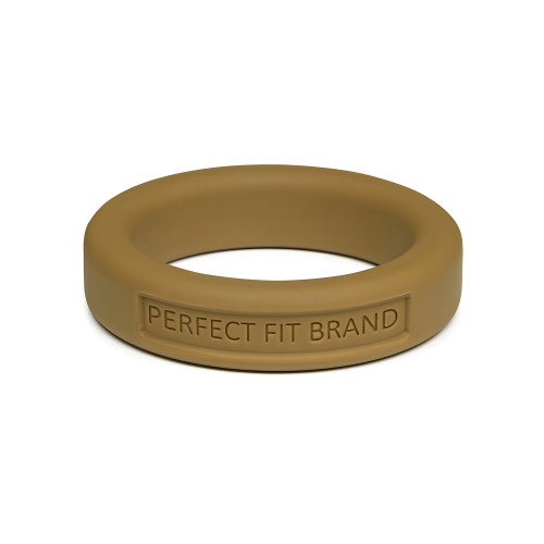 Classic 1.4" Silicone Penis Ring Gold