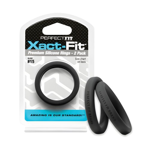 Perfect Fit Xact Fit #15 - Negro Pack de 2