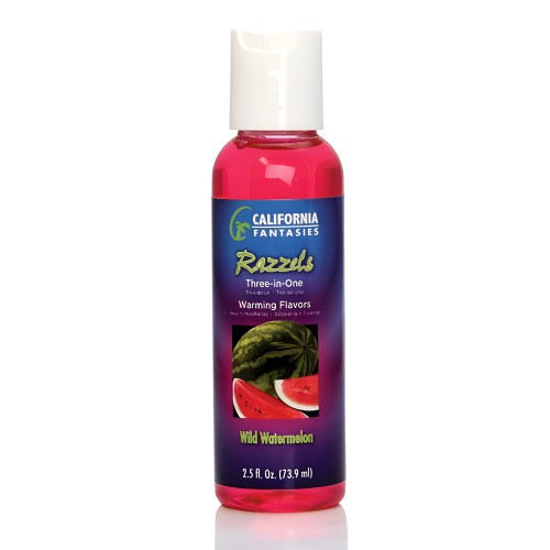 Lubricante Calentador Razzels - 2.5 oz Sandía Salvaje