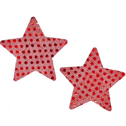 Sequence Star Pasties Red