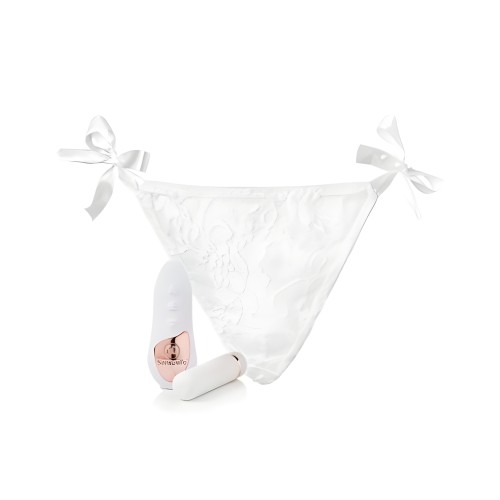 Nu Sensuelle Pleasure Panty Bullet w/Remote Control 15 Function - White