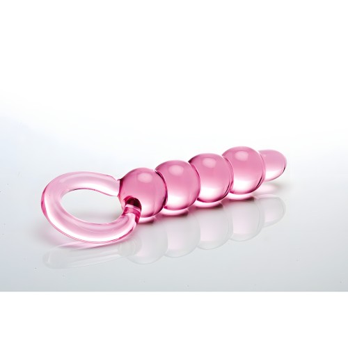 Cuerda de Perlas de Vidrio Rosa Sex Kitten