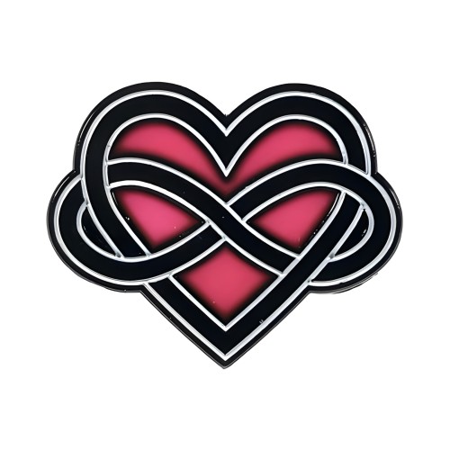 Geeky & Kinky Infinite Love Enamel Pin