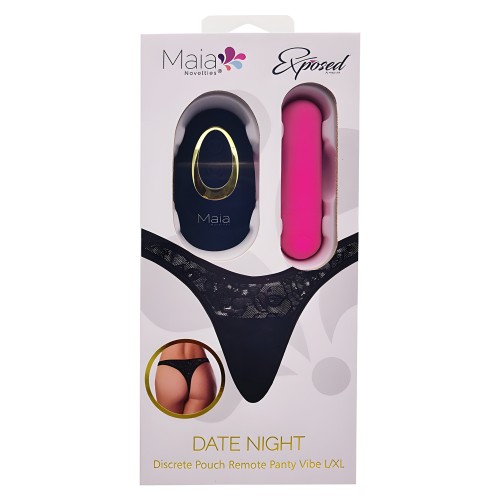 Maia Date Night Panty Vibe L/XL - Remote Control