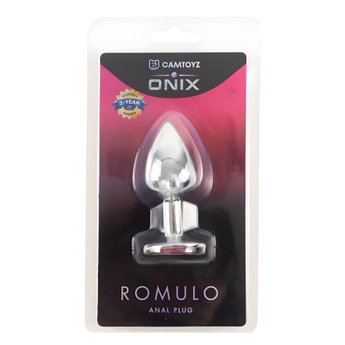 Plug Anal Onix Romulo Plateado - Amigable para Principiantes